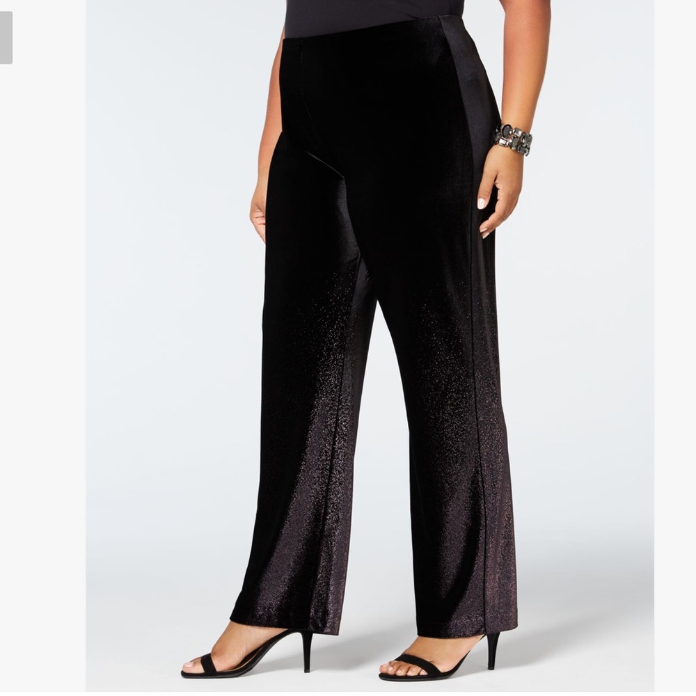 ALFANI velvet trousers